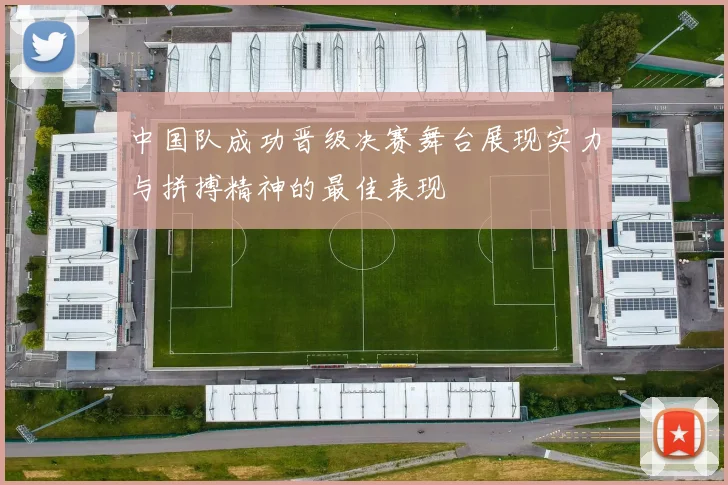 中国队成功晋级决赛舞台展现实力与拼搏精神的最佳表现